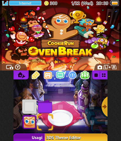 CookieRun OVenBReak theme