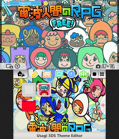 Denpa Ningen No RPG 3DS THEME!