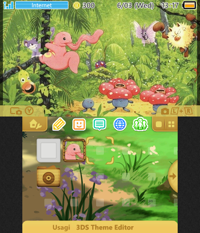 Pokemon in the Jungle.