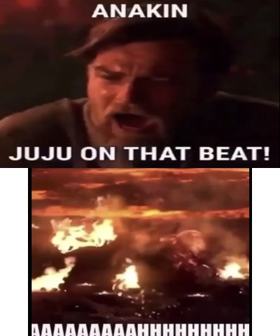 Anakin Juju on that beat