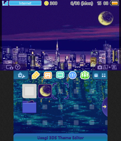 Pixel City at night | Theme Plaza