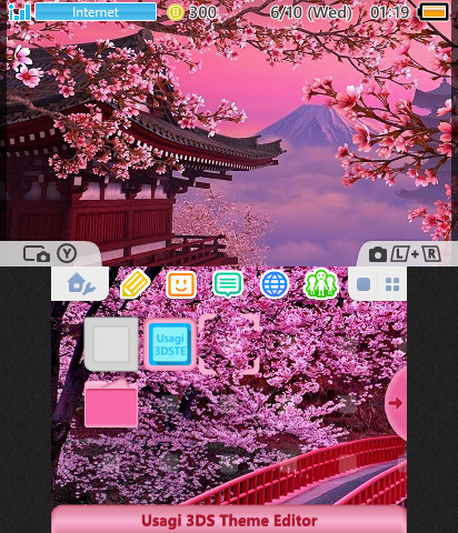 cherry blossom theme