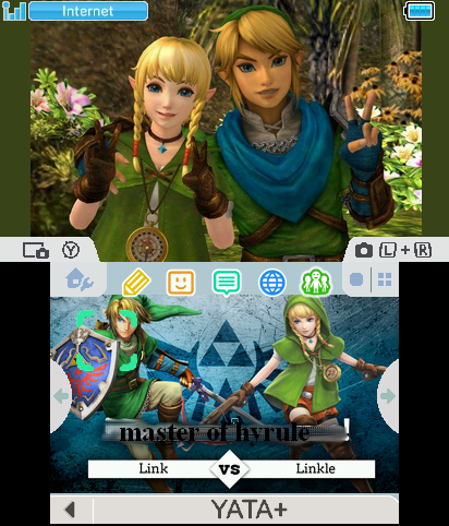 Link and linkle master of hyrule