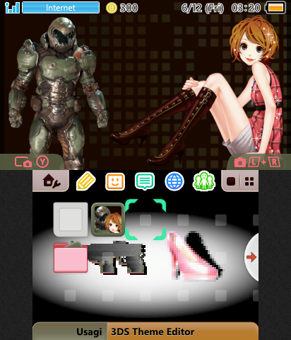 Doom Guy & Stylish Girl
