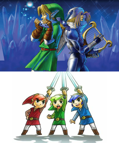 Link TLoZ Fairy Fountain theme