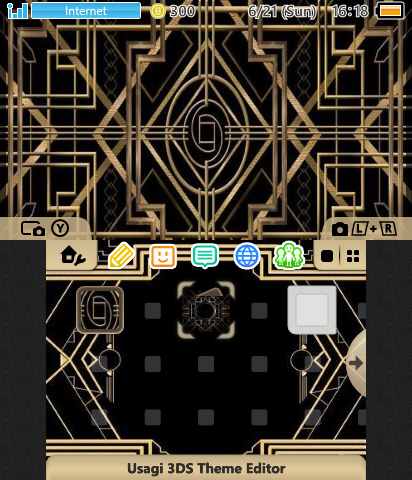 Swingin' Gold and Black