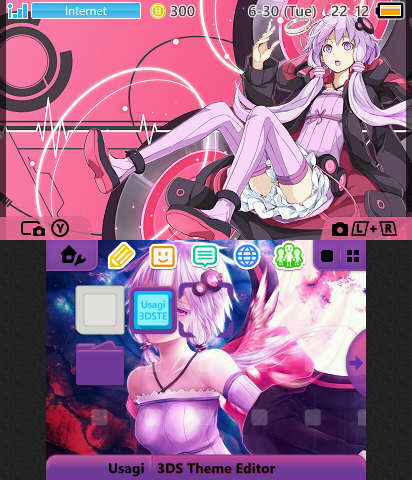 Yuzuki Yukari Theme