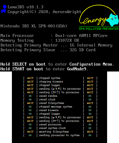 Luma BIOS (O3DS) 32GB