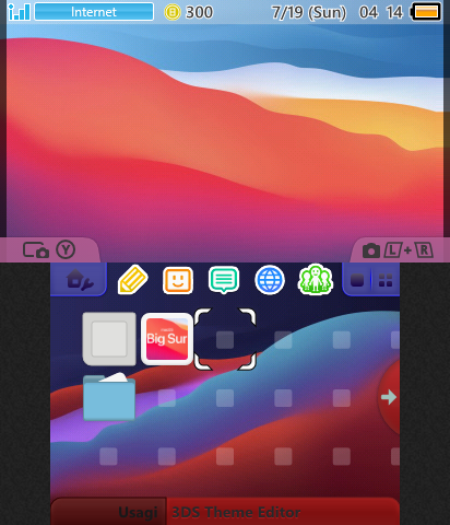 macOS 11 Big Sur Theme