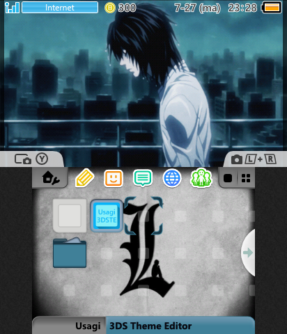 Death Note L in Rain