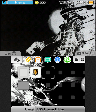 Metal Gear Solid Theme (Black)