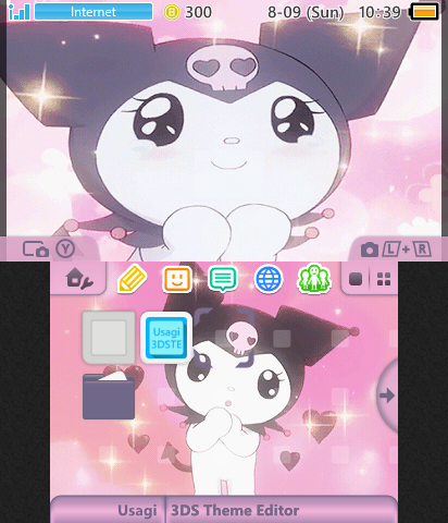 Lovecore Kuromi Theme