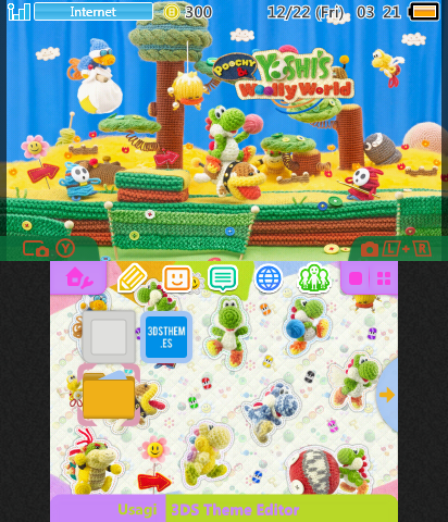 yoshi's wooly world & poochy