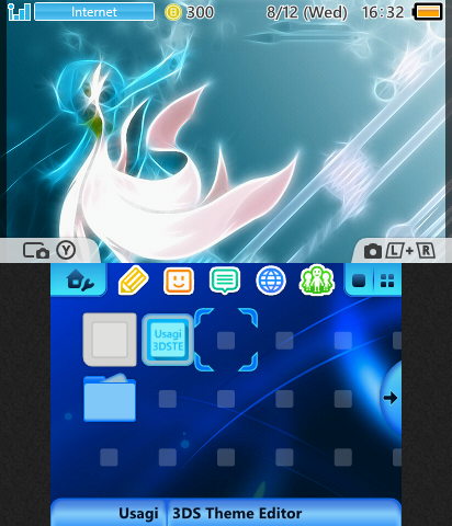 Abstract Gardevoir - Blue