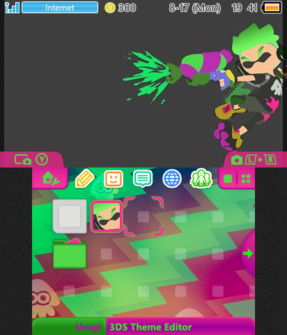 Minimalist Splatoon 2 Theme