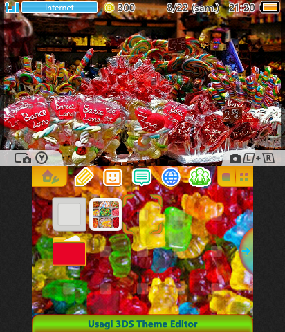 candy shop theme