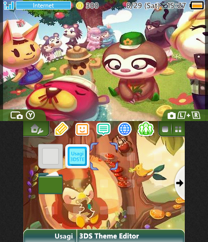 Animal crossing new leaf theme