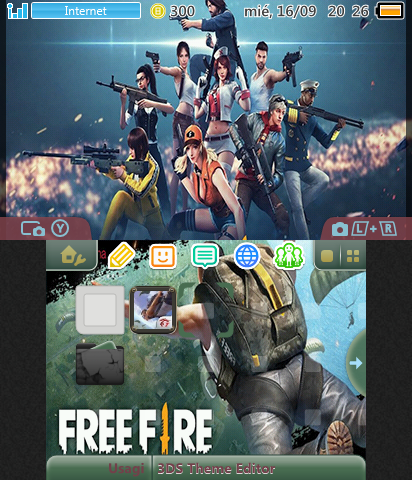 GARENA Free Fire PC Theme