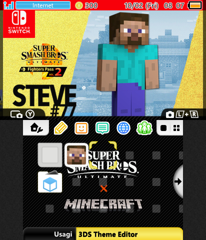 Smash Ultimate #77 Steve (SSBU)