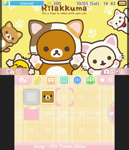 Rilakkuma Kitty Cat