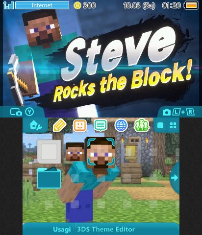 Steve in Smash