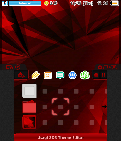 Red Vectors Scrolling