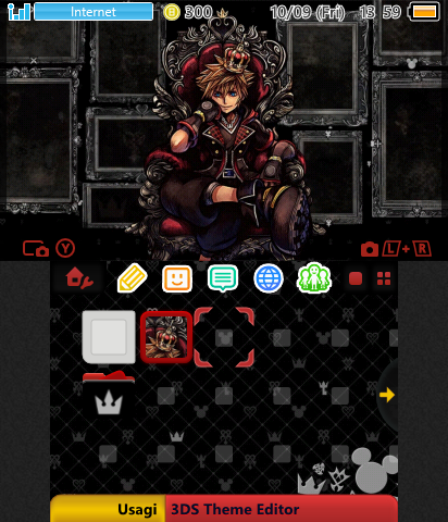 Kingdom Hearts 3 Dark Theme