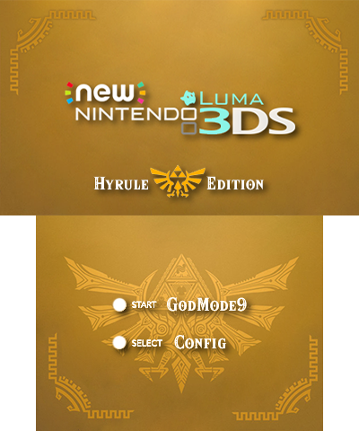 N3DSXL Hyrule Edition