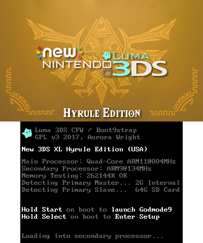 N3DSXL Hyrule Edition BIOS