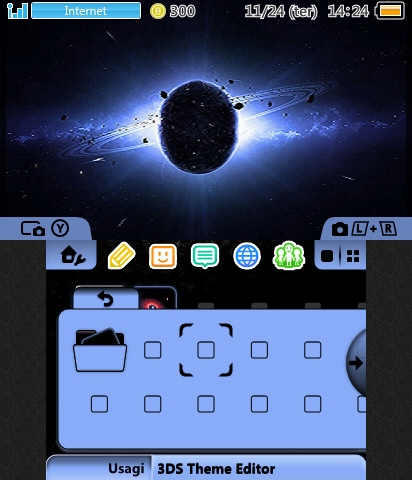 Empty Space 3DS Theme