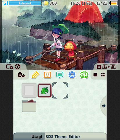 Animal Crossing Rainy Day