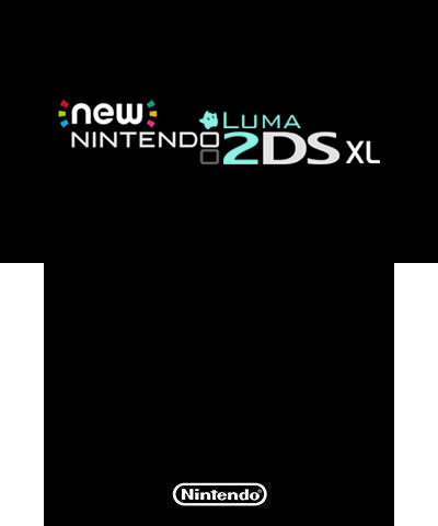 Black 2ds xl Splash