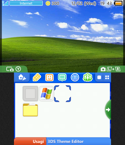 Windows XP with open lid sfx