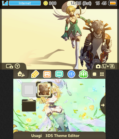 .hack//GU - Desktop theme