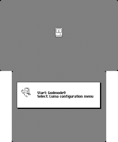 Macintosh OS boot up