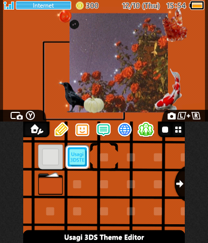 Orange aesthetic theme