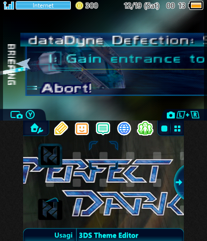 Perfect Dark: Pause Menu