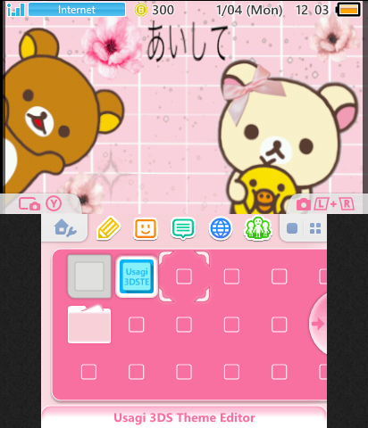Rilakkuma bear theme pink #2