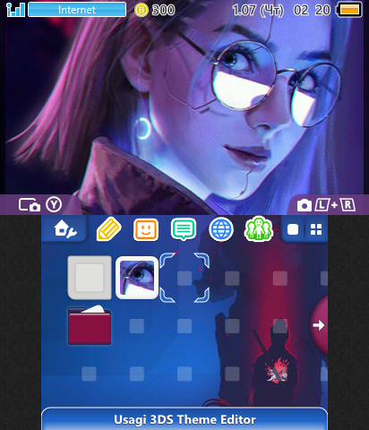 Cyberpunk-Girl Theme