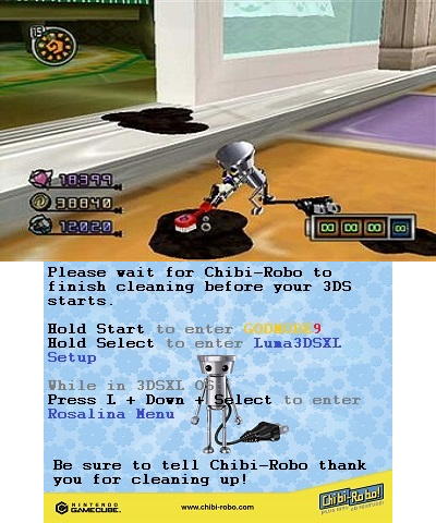 Chibi-Robo Cleaning