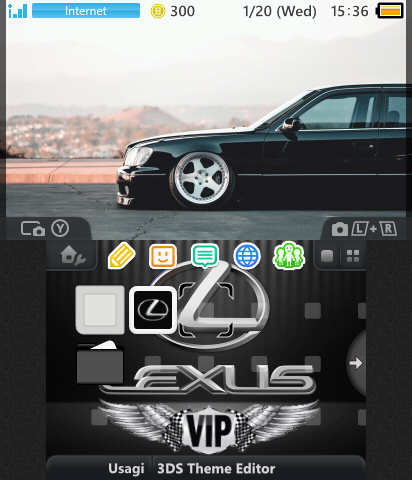 Lexus LS400 VIP Theme