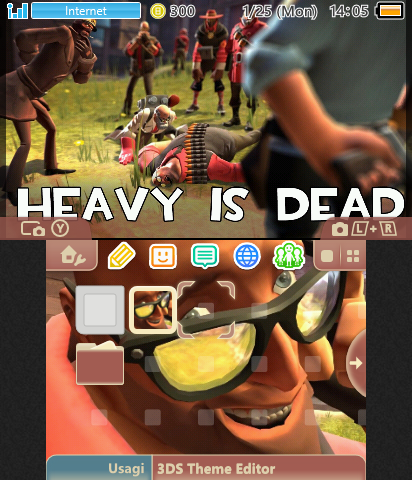 Heavy Is Dead but it's a theme