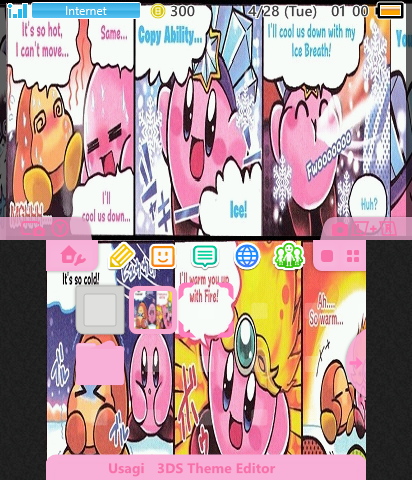 Kirby comic theme