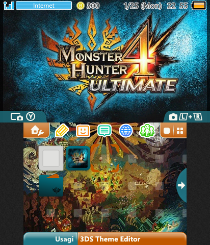 MH4U Cyan Style Theme