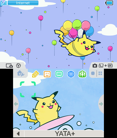 Flying & Surfing Pikachu