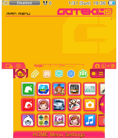 Goteki-45 Pure Theme