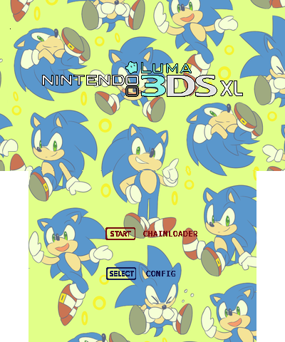 Kawaii Sonic Splash 3DSXL