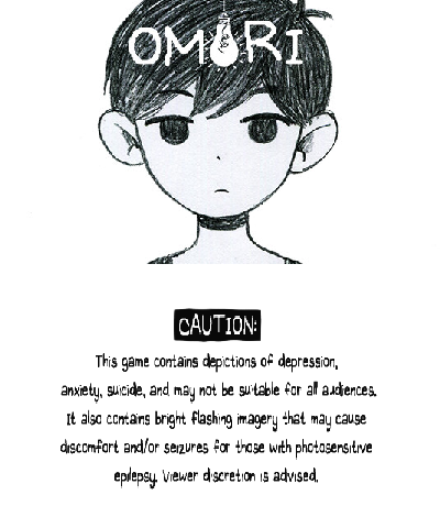 OMORI Content Warning