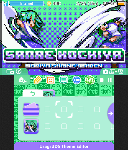 Touhou - Retro Sanae Kochiya