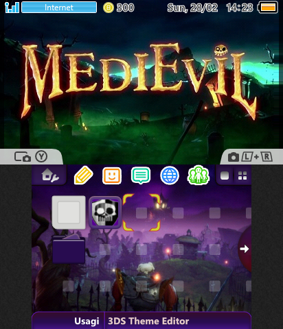 Medievil - 3ds Theme